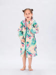 Seasnail Swim Parka For Kids- Watercolor