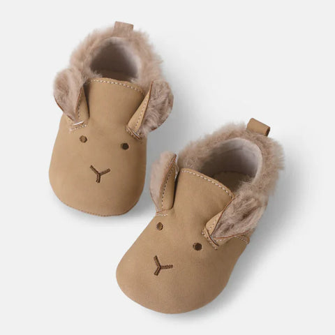 Walnut Bunny Bootie - Fawn