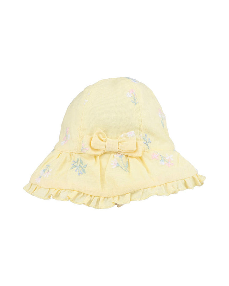 Bebe BONNIE EMBROIDERED SUNHAT