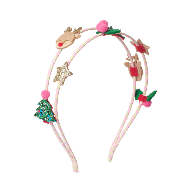 Rockahula Kids Festive Christmas Double Headband