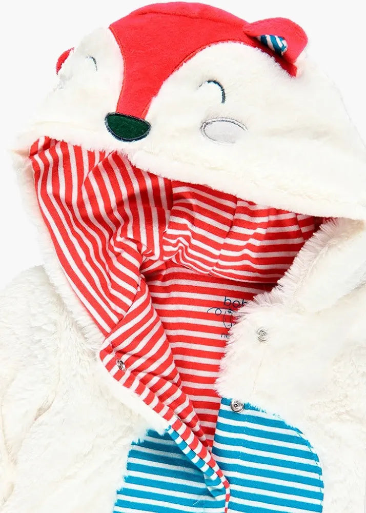 Boboli Fox Furry Playsuit