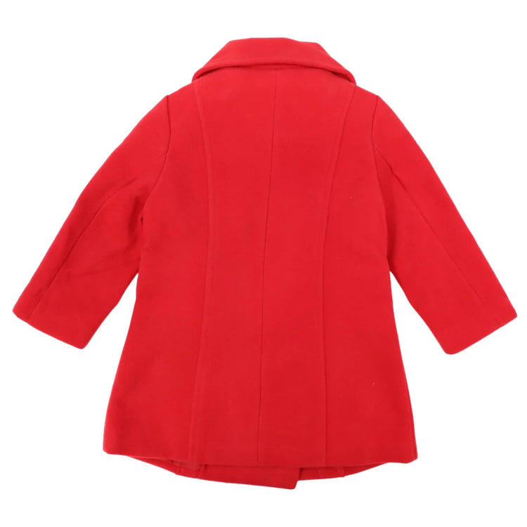 KORANGO LONG OVERCOAT RED