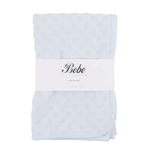 Bebe BLUE SPOT LAYETTE BUNNY RUG