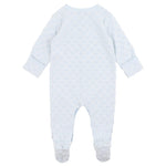 BEBE BLUE SPOT LS ROMPER