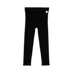 Rock Your Kid Knee Patch Tights - Black (Size 2-12)