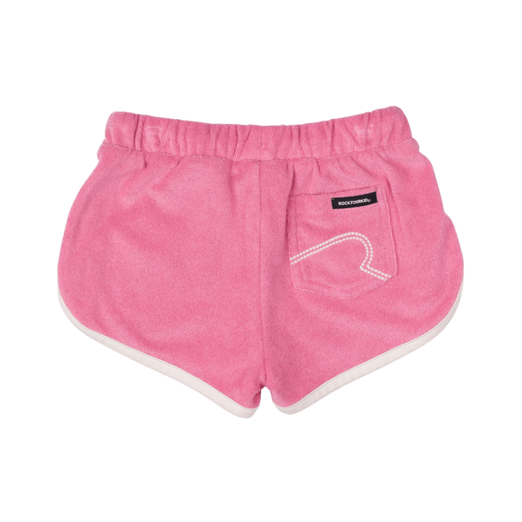 Rock Your Baby Pink Farrah Shorts (Size 3-12)