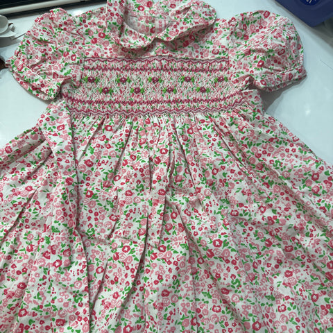 Meleze Hand Smocked Dress PG04 6-18M