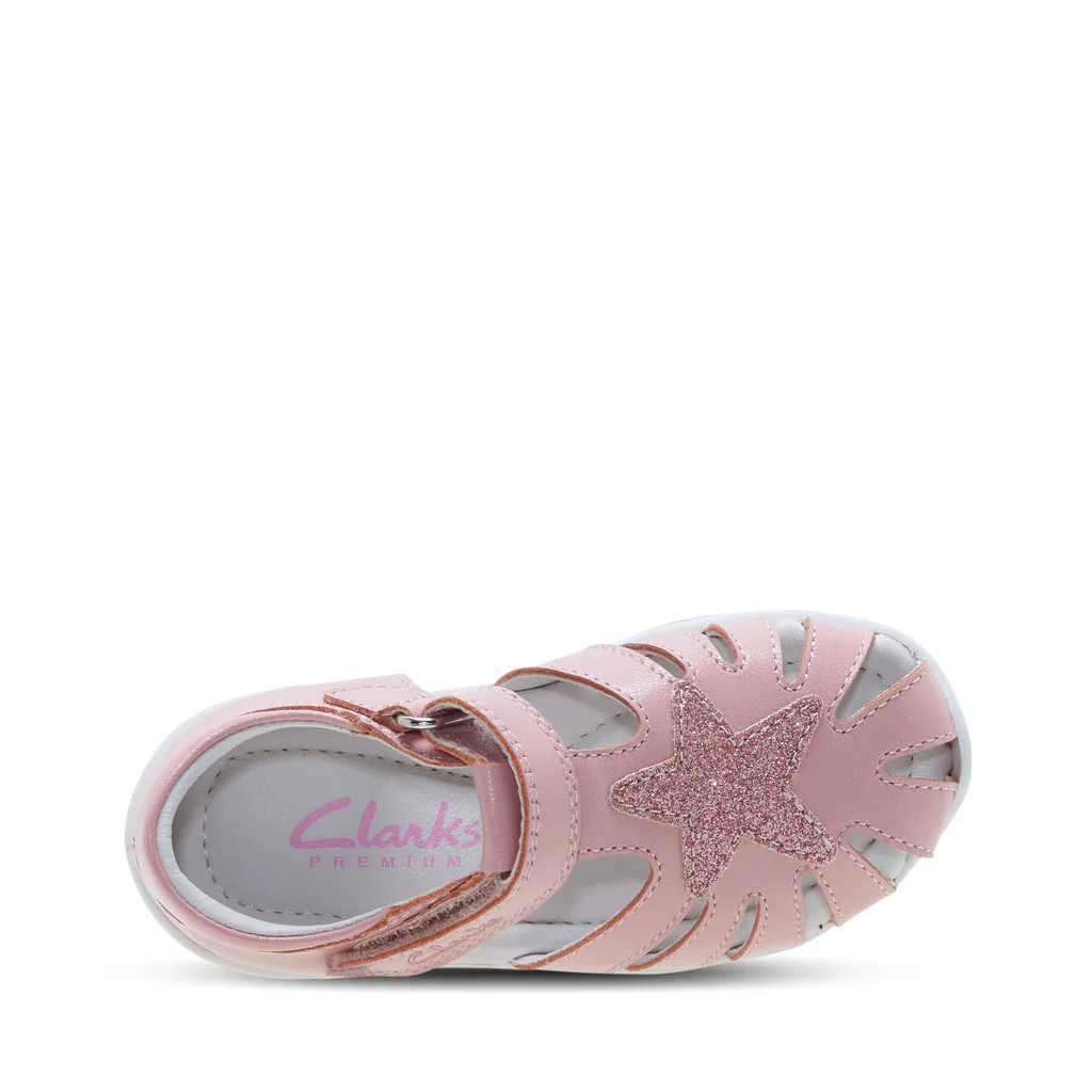 CLARKS MAGIC II - MUSK/GLITTER (SIZE 4-11)