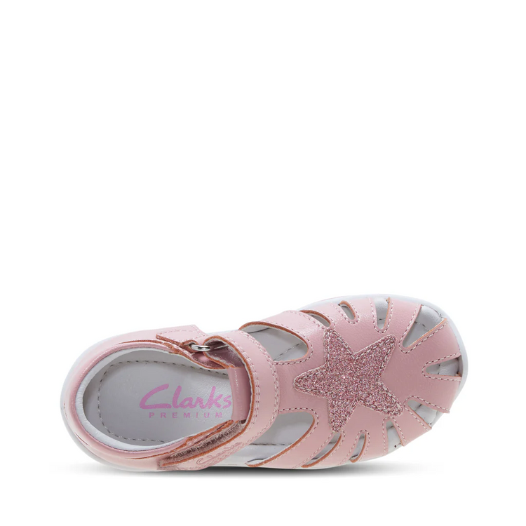 CLARKS MAGIC II - MUSK/GLITTER (SIZE 4-11)