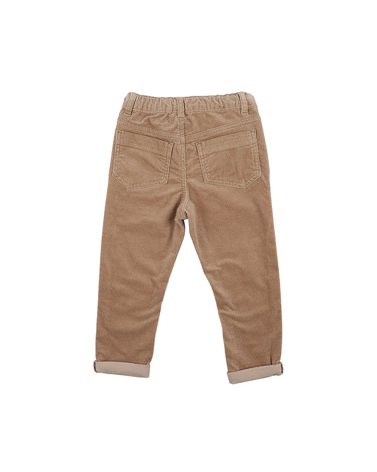 Bebe Beige Cord Pants 3-5Y
