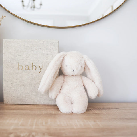 Alimrose  Darcey Plush Baby Bunny 27cm Ivory