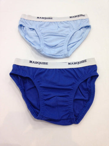 Marquise MARQUISE BLUE/PALE BLUE UNDERWEAR 2PK