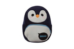 Korimco Adoramals 30cm Penguin Backpack Kids Children Travel School Animal Plush Bag