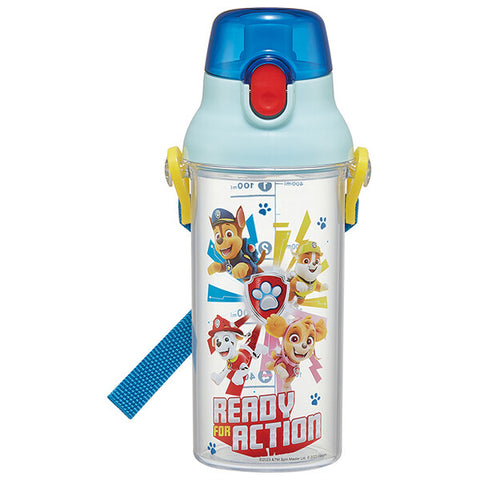 Skater  One-Touch Transparent Bottle 480ml -Paw Patrol 23