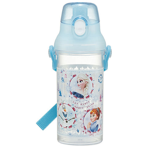 Skater  One-Touch Transparent Bottle -Frozen 24