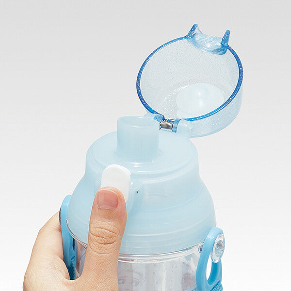 Skater  One-Touch Transparent Bottle -Frozen 24