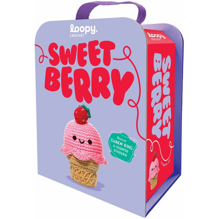 Loopy Crochet Book & Kit - Sweet Berry