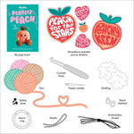 Perfect Peach Loopy Crochet Book & Kit