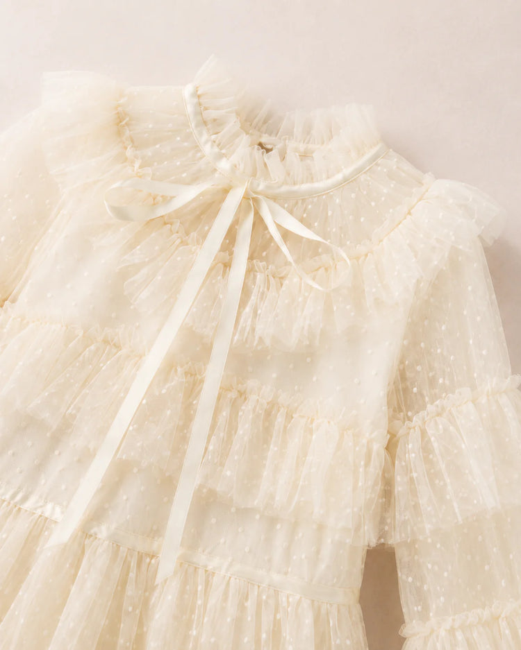 EllieEllie Amelie Long Sleeve Tulle Girl Dress