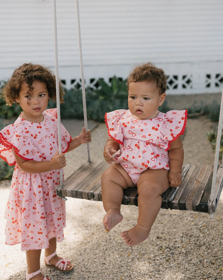Walnut MON CHERI DRESS