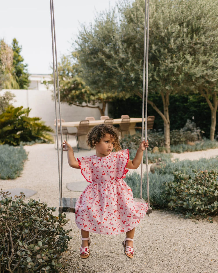 Walnut MON CHERI DRESS