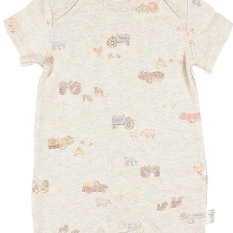 Toshi Onesie Short Sleeve - Hillbilly