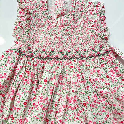 Meleze Hand Smocked Dress PG03  M- 5Y