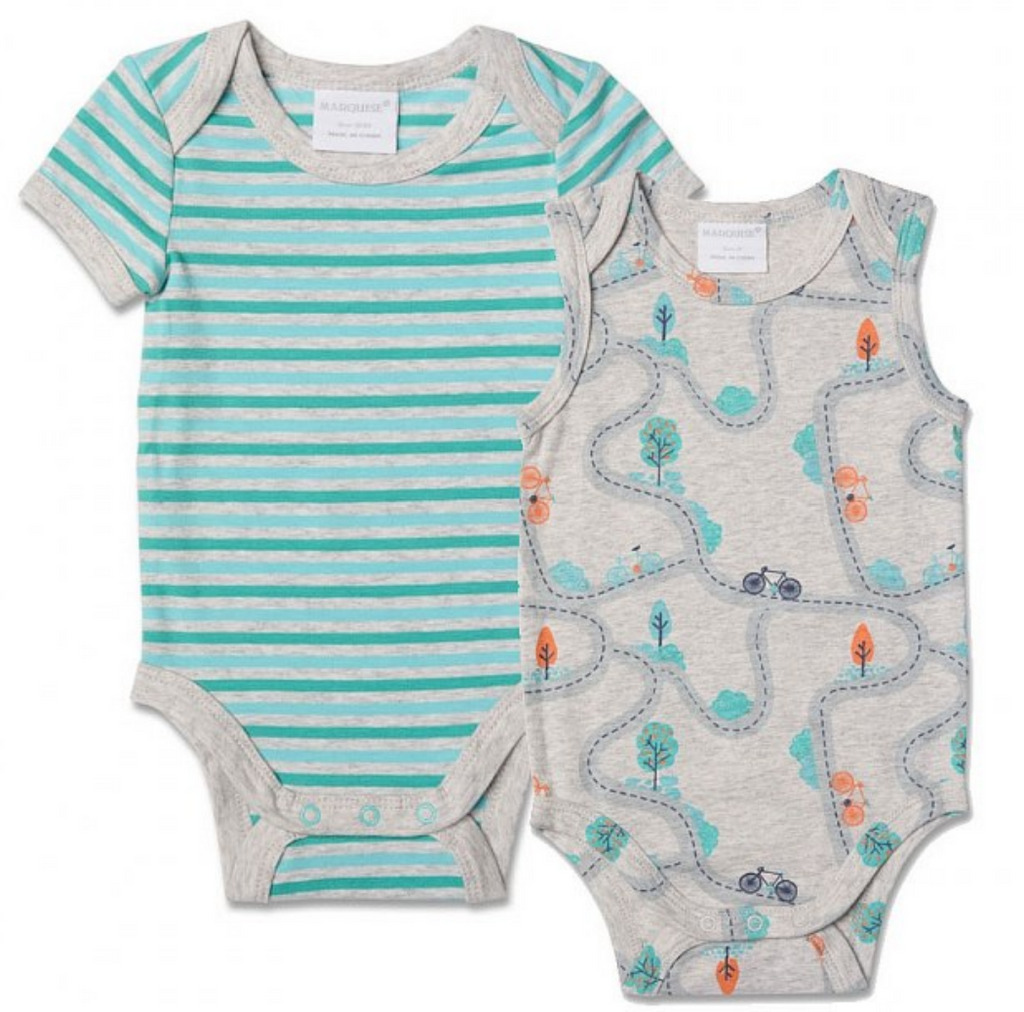 Marquise Bicycle Bodysuits 2pk combo