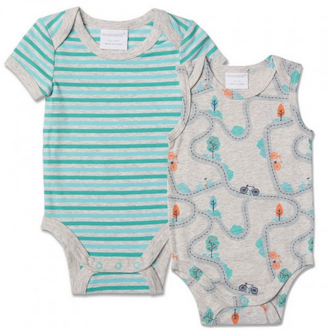 Marquise Bicycle Bodysuits 2pk combo