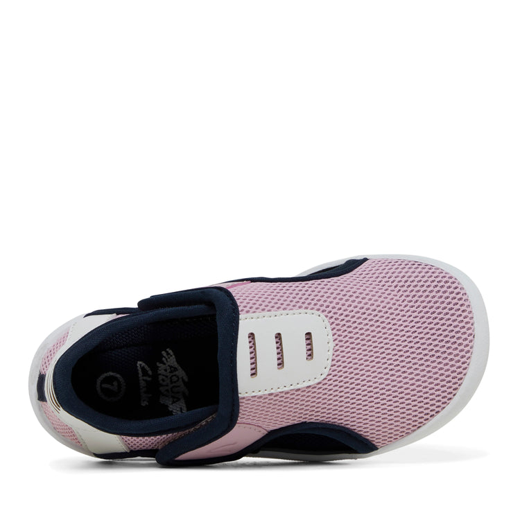CLARKS RIPPLE - PINK NAVY(SIZE AU 5-1)