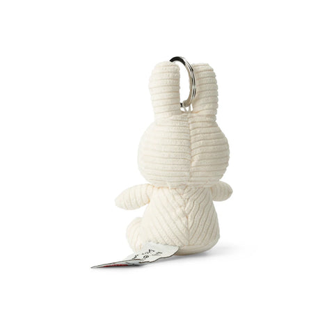 Miffy  Keychain ECO Corduroy Off White 10cm