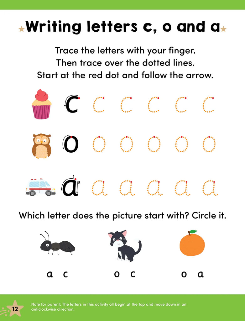 Gold Stars Vol. 3 - Write & Wipe Bumper - Early Learning