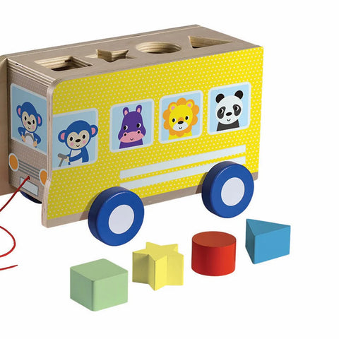 Little Genius Play & Learn - Pull-along Shape Sorter
