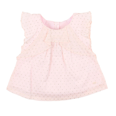 BEBE ITIS GLITTER SPOT TOP