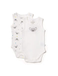 Marquise Australiana Sleeveless Bodysuit 2 Pack