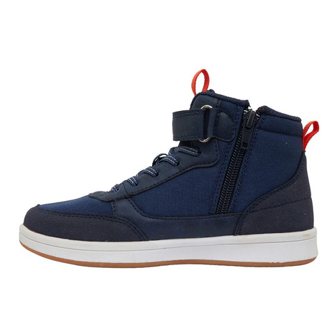 CLARKS DODGER IN NAVY (SIZE 30-38)