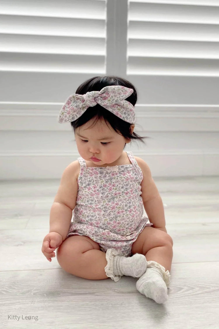 Jamie Kay Organic Cotton Bridget Singlet Bodysuit - Fifi Mini Slightly Pink