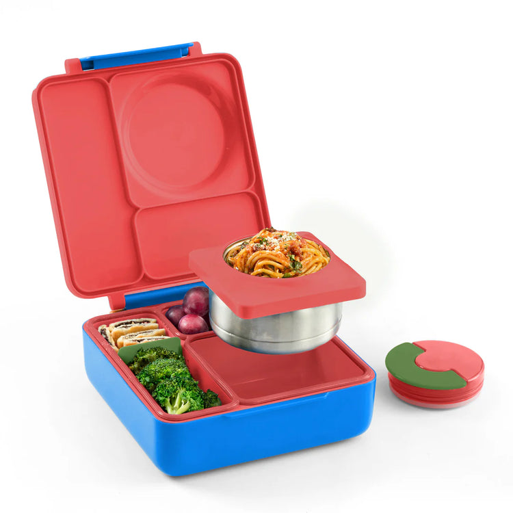 OmieBox Hot & Cold Bento Box - Scooter Red