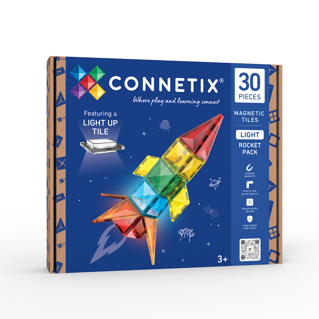 CONNETIX Light Up Rocket Pack 30 pc
