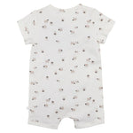 BEBE Organic Short Sleeve Romper Sheep