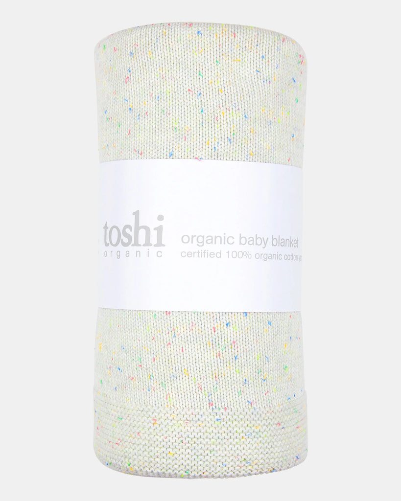 Toshi Organic Blanket Snowy Snowflake