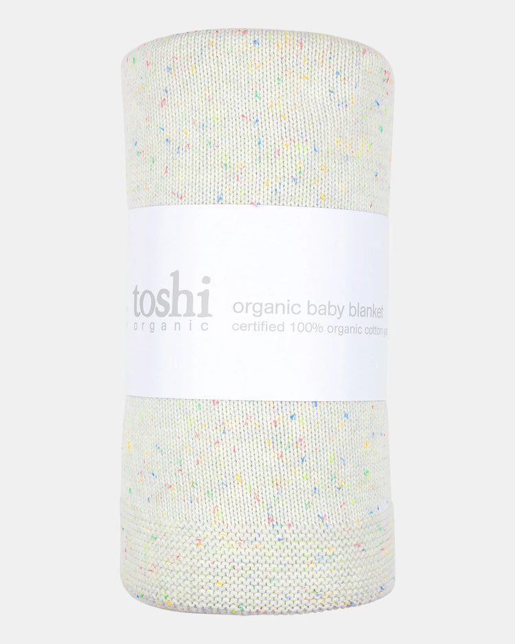 Toshi Organic Blanket Snowy Snowflake