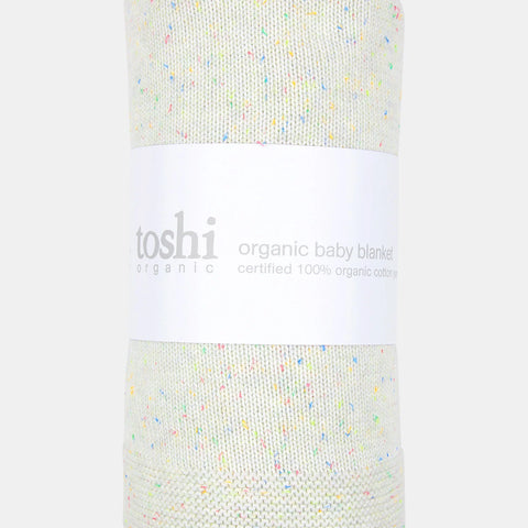 Toshi Organic Blanket Snowy Snowflake