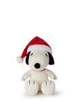 Snoopy Sitting with Christmas Hat - 17 cm