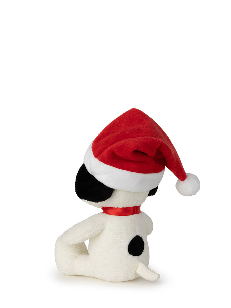 Snoopy Sitting with Christmas Hat - 17 cm