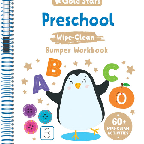Gold Stars Vol. 3 - Write & Wipe Bumper - Preschool