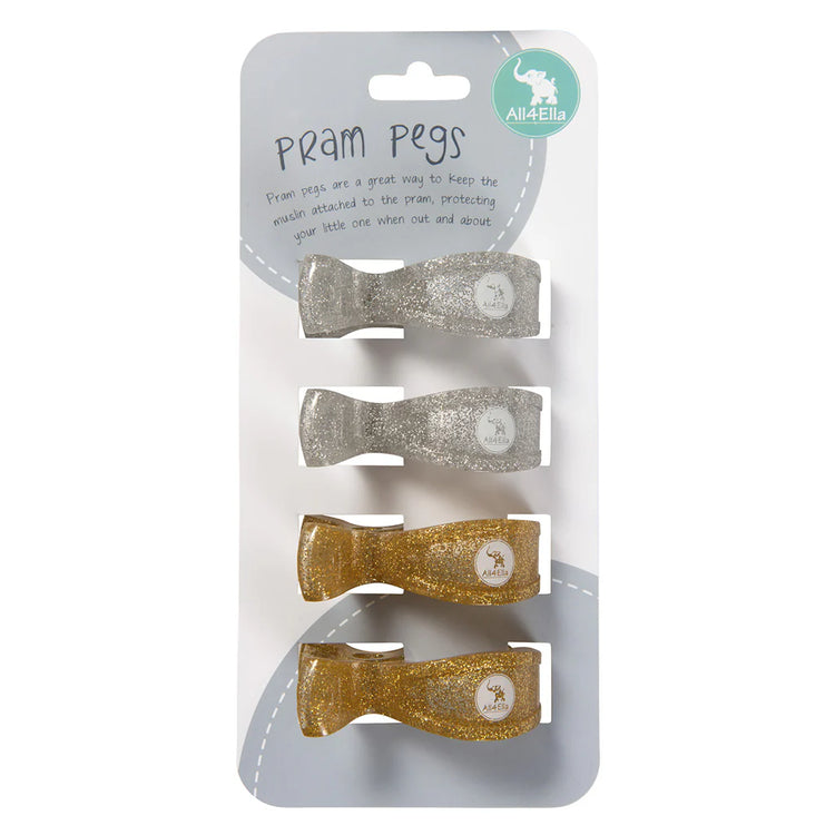 ALL4ELLA PRAM PEGS 4 PACK
