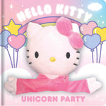Hello Kitty - Hand Puppet Book - Unicorn Party