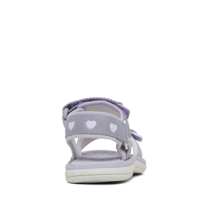 CLARKS FERN IN LAVENDER/WHITE (SIZE AU 5-1)