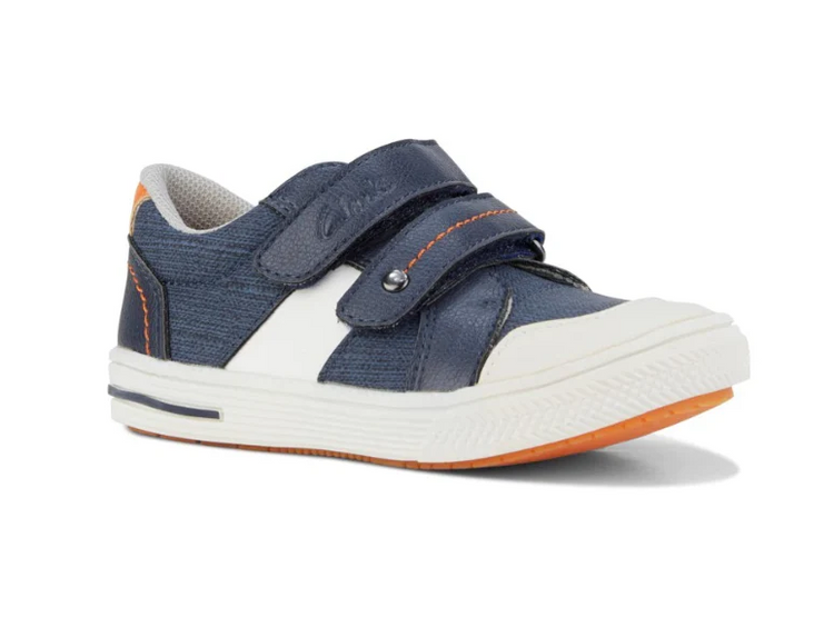 CLARKS JUNIOR IN NAVY